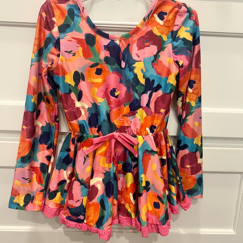 Cheeky Plum Multicolor Floral Dress